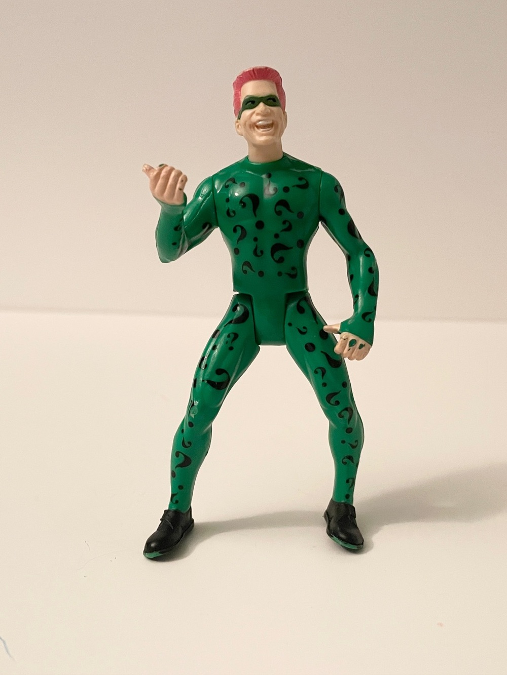 Vintage 1995 Kenner Batman Forever Jim Carrey Riddler Action Figure